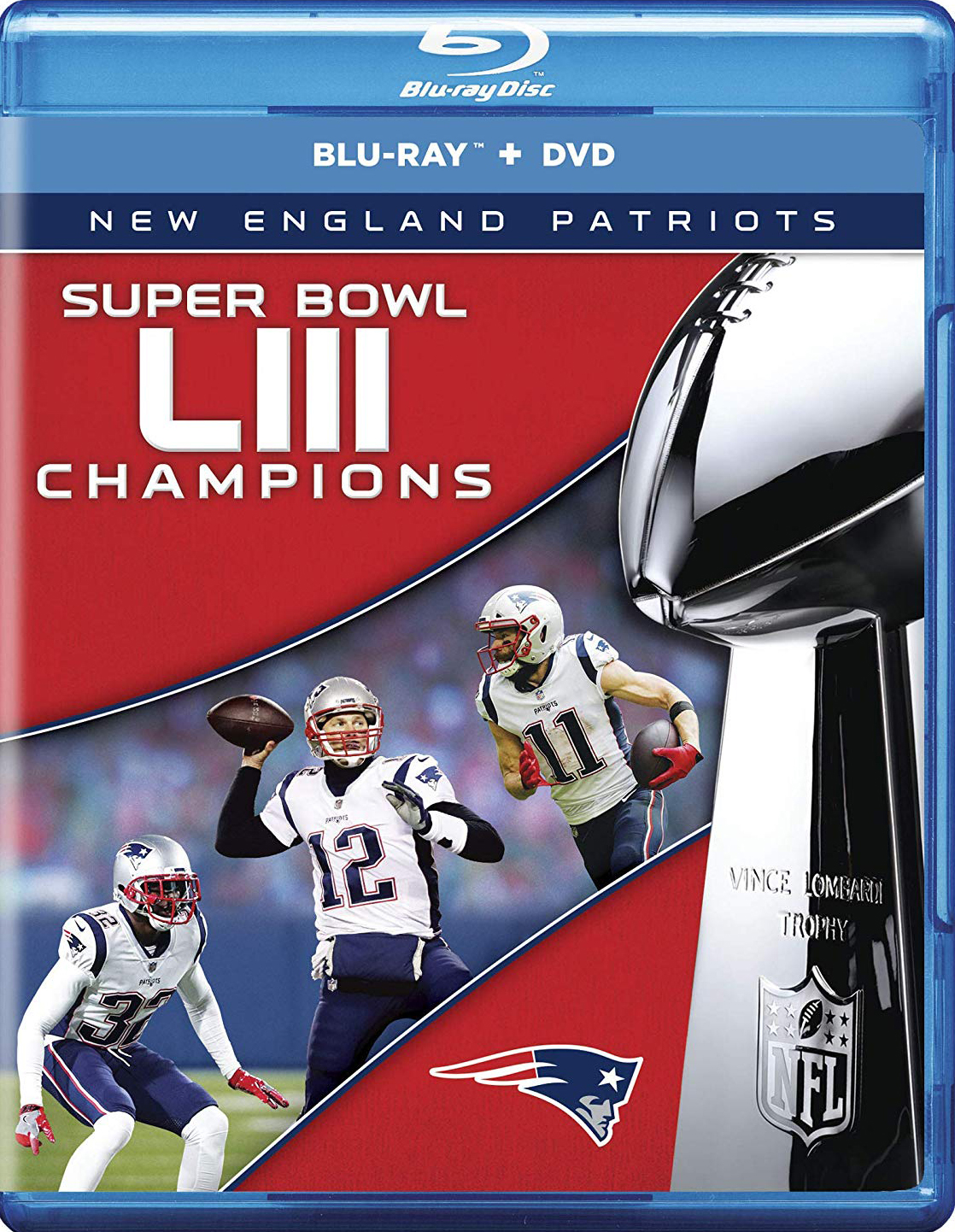 Best Buy: NFL: Super Bowl LIII Champions New England Patriots [Blu-ray]  [2019]