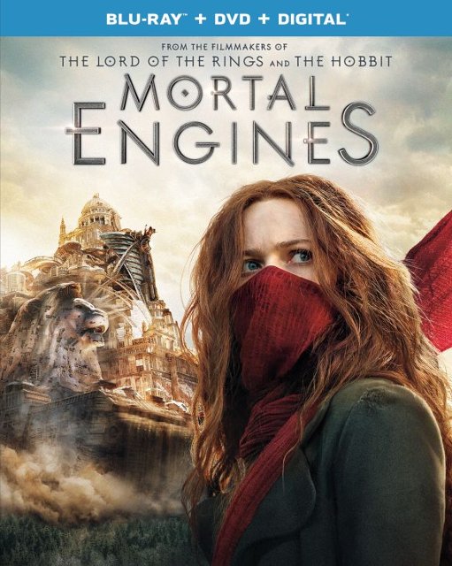 Front Standard. Mortal Engines [Includes Digital Copy] [Blu-ray/DVD] [2018].