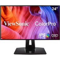 ViewSonic - ColorPro VP2458 24" IPS LED FHD Monitor (DisplayPort, HDMI, VGA) - Black - Front_Zoom
