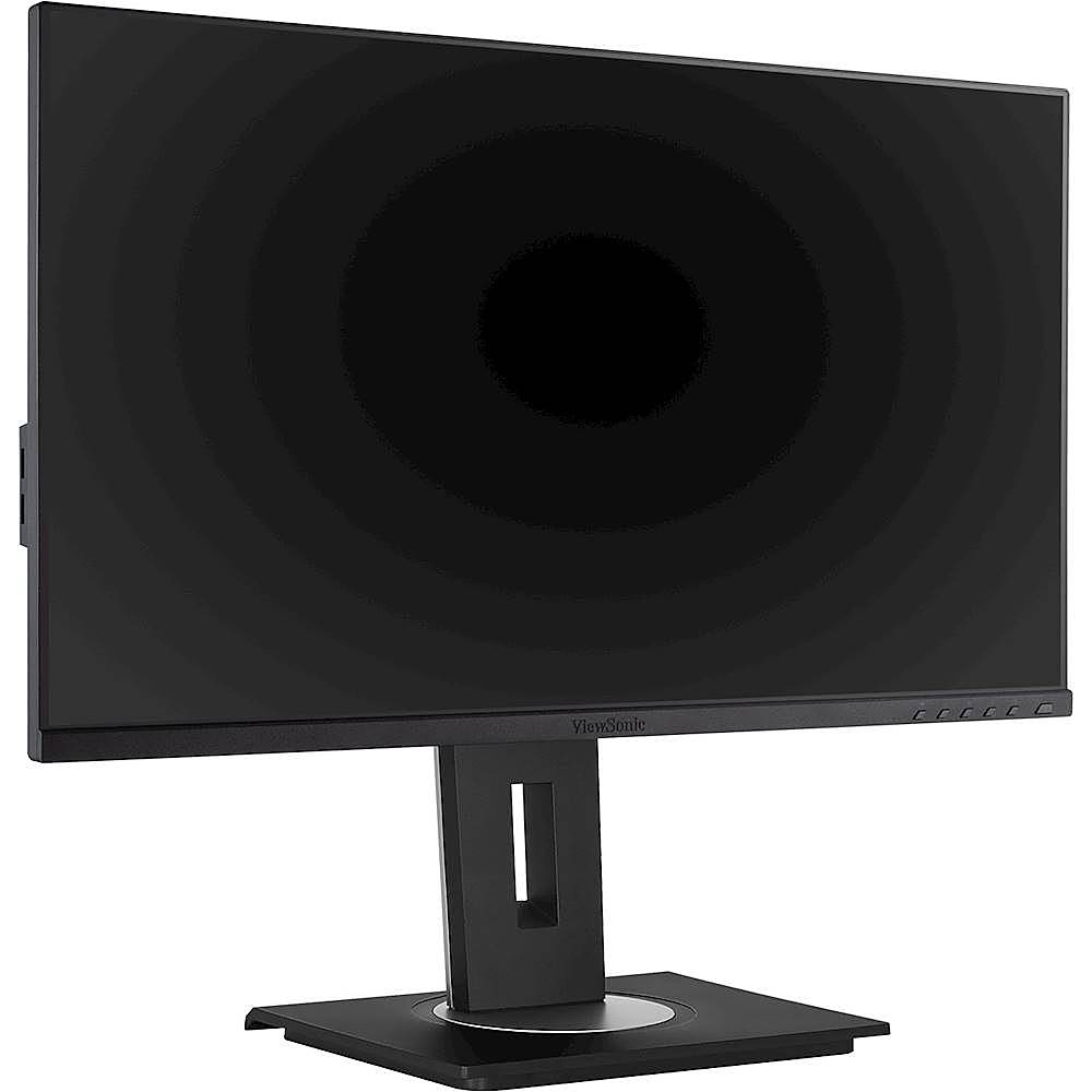 Angle View: ViewSonic - VG2755 27" IPS LED FHD Monitor (DisplayPort, Mini DisplayPort, HDMI, USB, VGA) - Black