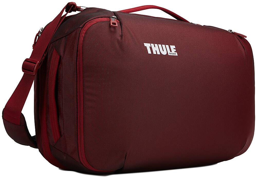 Angle View: Thule - Subterra Convertible Carry-On - Ember