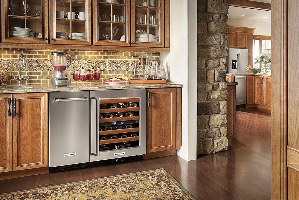 Alt View 19. KitchenAid - 15" 22.8-Lb. Freestanding Icemaker - Stainless Steel.