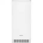 Front. Whirlpool - 15" 29-Lb. Freestanding Icemaker - White.