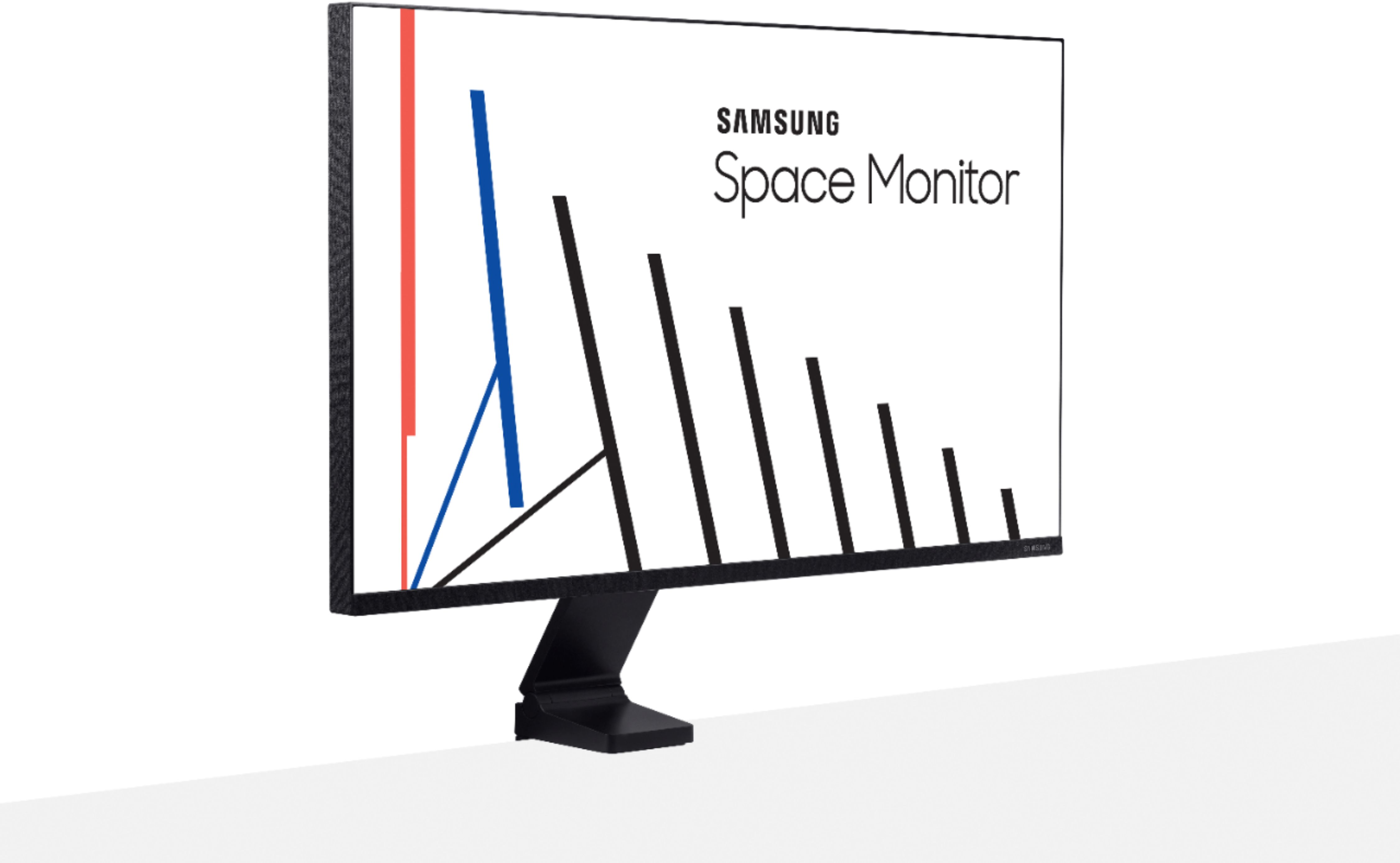 Ecran PC 27 pouces Samsung Space Monitor (WQHD, 144 Hz, borderless