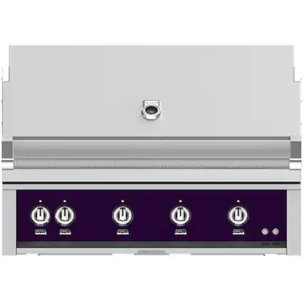 Angle. Hestan - Gas Grill - Lush.