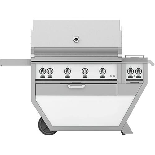 Angle View: Hestan - Deluxe Gas Grill - Froth