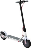 Hover-1 - Journey Foldable Electric Scooter w/16 mi Max Operating Range & 14 mph Max Speed - White - Angle_Zoom