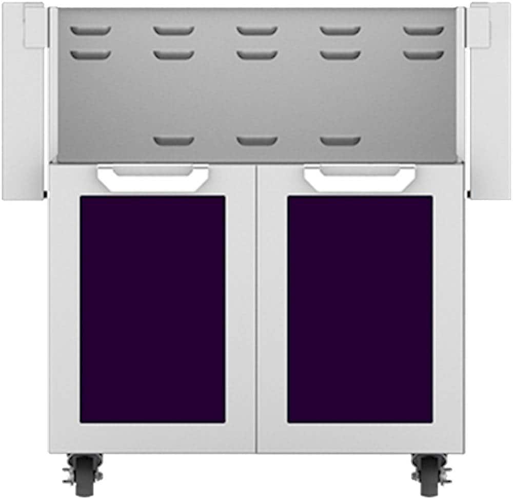 Hestan - Double-Door Tower Cart for 30" Gas Grills - Lush - Angle_Zoom