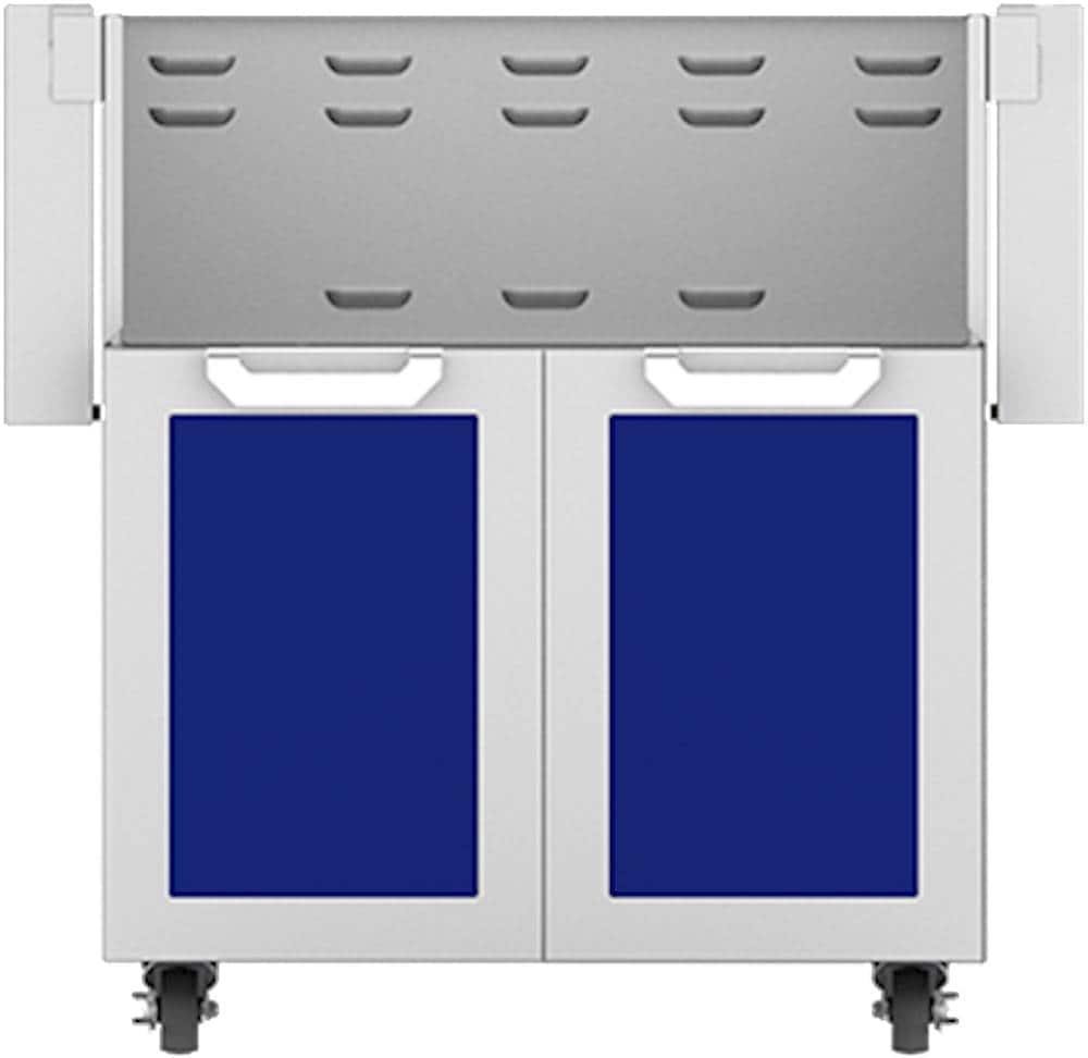 Hestan - Double-Door Tower Cart for 30" Gas Grills - Prince - Angle_Zoom