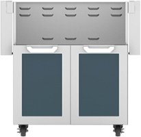 Hestan - Double-Door Tower Cart for 30" Gas Grills - Pacific Fog - Angle_Zoom