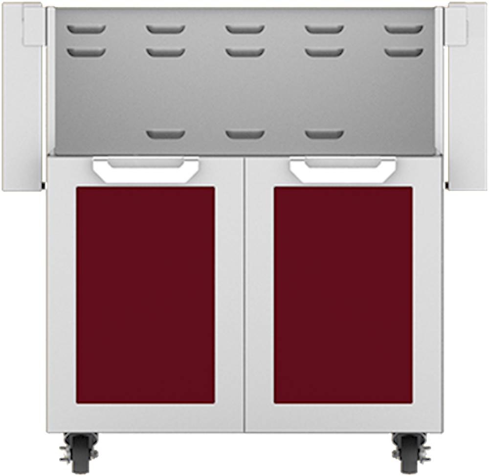 Angle View: Hestan - Double-Door Tower Cart for 30" Gas Grills - Tin Roof