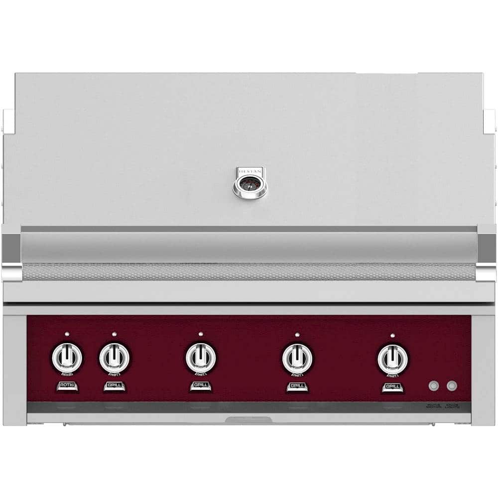Hestan - G_BR Series 42" Built-In Gas Grill - Tin Roof - Angle_Zoom