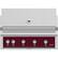 Angle. Hestan - G_BR Series 42" Built-In Gas Grill - Tin Roof.
