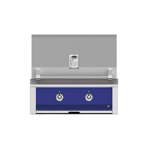 Angle View: Aspire by Hestan - By Hestan 30" Built-In Gas Grill - Prince