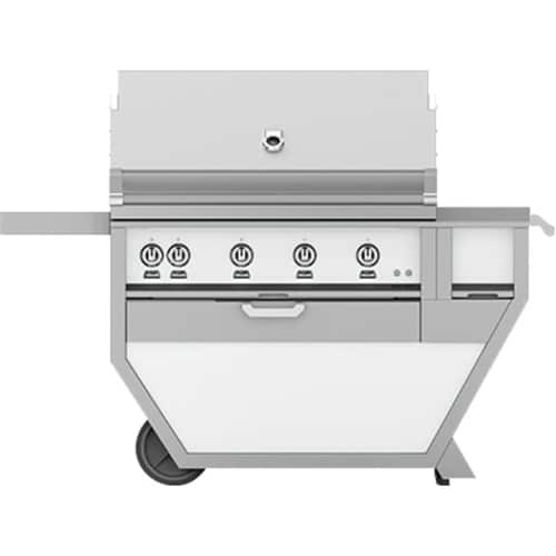 Angle View: Hestan - Deluxe Gas Grill - Froth