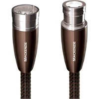 AudioQuest - Mackenzie 1.64' XLR Cable (2-Pack) - Black/Brown Braid - Front_Zoom