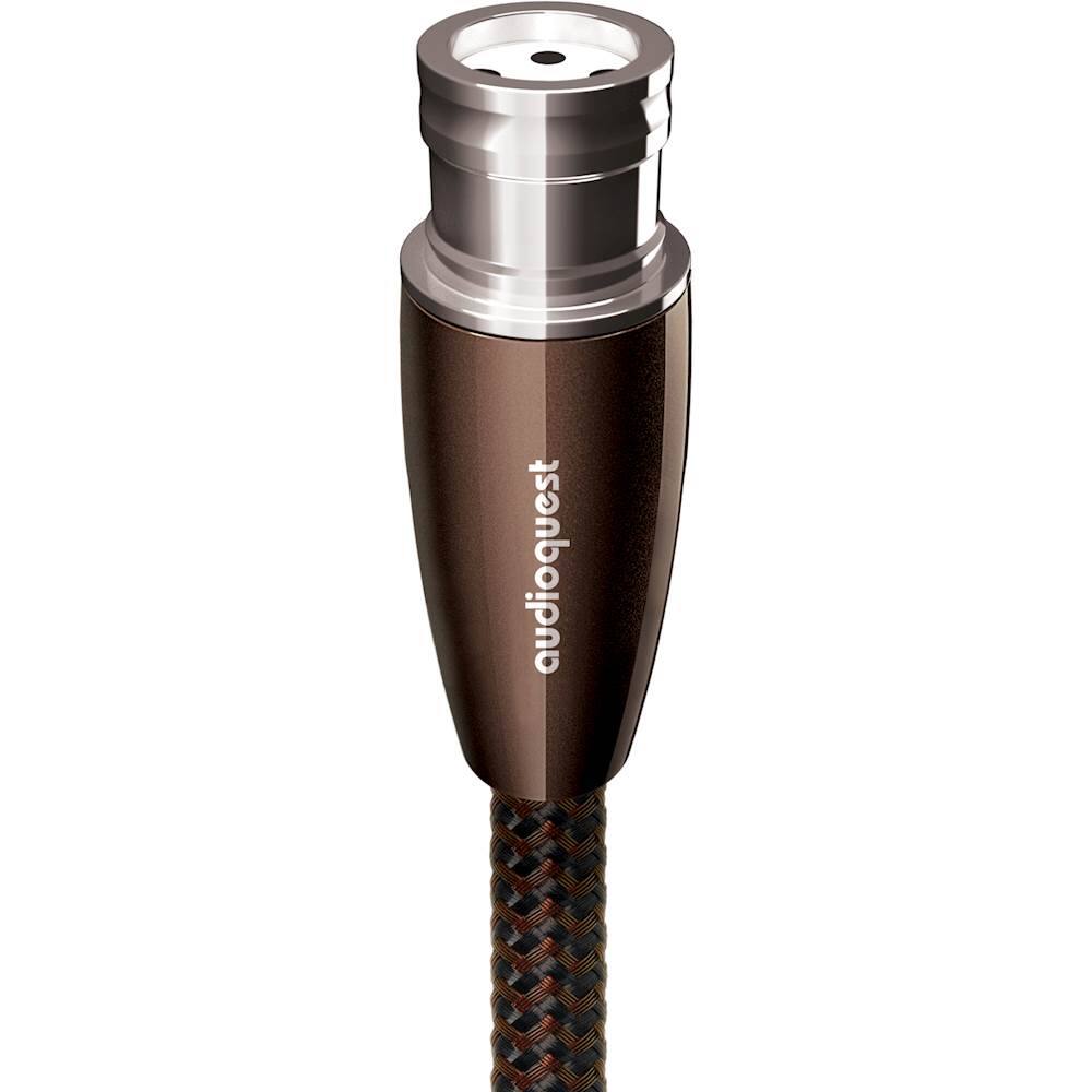 Alt View 12. AudioQuest - Mackenzie 1.64' XLR Cable - Black/Brown Braid.