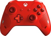 Front. Microsoft - Wireless Controller for Xbox One, Xbox Series X, and Xbox Series S - Sport Red.