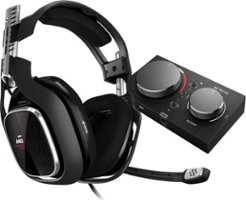 Astro Gaming - A40 TR Wired Stereo Over-the-Ear Gaming Headset for Xbox Series X|S, Xbox One and PC with MixAmp Pro TR Controller - Red/Black - Front_Zoom