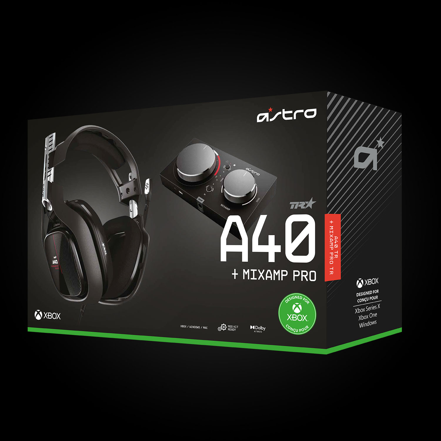 Kwijting avond landen Astro Gaming A40 TR Wired Stereo Over-the-Ear Gaming Headset for Xbox  Series X|S, Xbox One and PC with MixAmp Pro TR Controller Red/Black  939-001658 - Best Buy