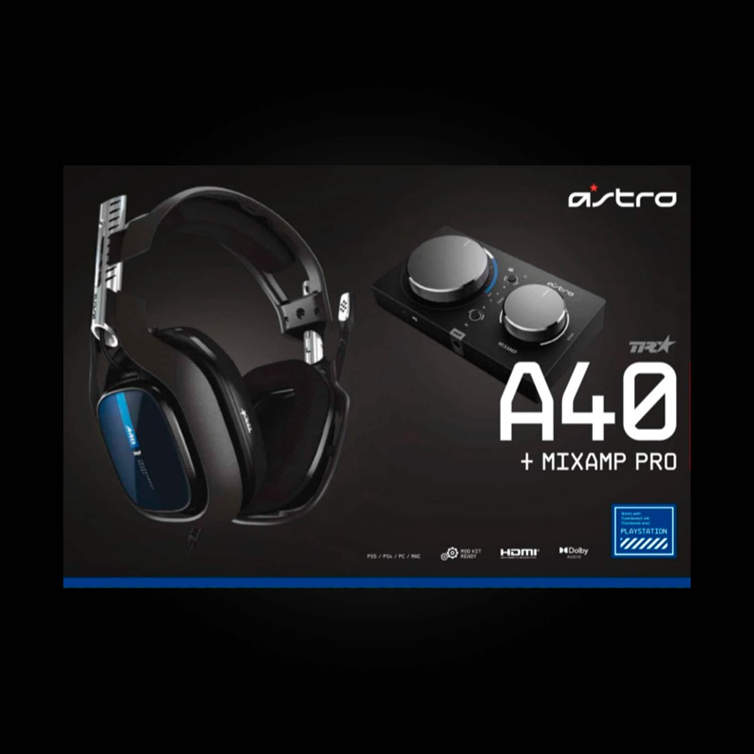 Astro Gaming A40 TR Wired Stereo Over-the-Ear Gaming Headset for