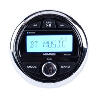 Memphis Car Audio - In-Dash Digital Media Receiver - Built-in Bluetooth - Silver/Black - Front_Zoom