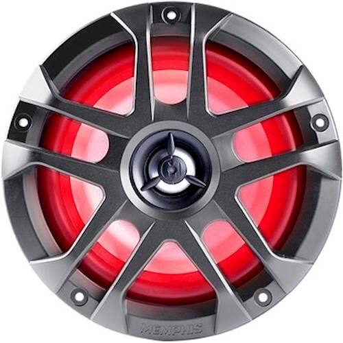 Alt View 12. Memphis Car Audio - 6.5" 2-Way Car Speakers with Polypropylene Cones (Pair) - Gray.