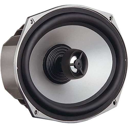 Angle View: Memphis Car Audio - 6" x 9" 2-Way Car Speakers with Polypropylene Cones (Pair) - Black
