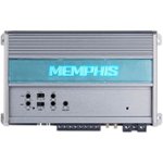 Front Zoom. Memphis Car Audio - Xtreme Audio Class D Bridgeable Multichannel Amplifier - Silver.