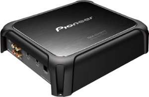 Pioneer - 1-Channel Class D Mono Amplifier - Black - Front_Zoom