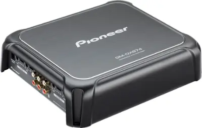 Pioneer 4-Channel Class D Amplifier Black GM-DX874 - Best Buy