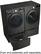 Alt View 13. LG - 4.5 Cu. Ft. High-Efficiency Stackable Smart Front Load Washer with Steam and TurboWash 360 Technology - Black Steel.