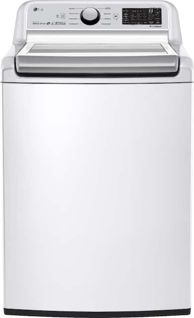 Lg 5 0 Cu Ft 8 Cycle Top Loading Washer With 6motion Technology White Wt7300cw Best Buy