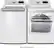 Alt View 17. LG - 5.0 Cu. Ft. High-Efficiency Smart Top Load Washer with TurboWash3D Technology - White.
