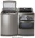 Alt View Zoom 16. LG - 5.0 Cu. Ft. High-Efficiency Smart Top-Load Washer with TurboWash3D Technology - Graphite steel.