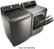 Alt View Zoom 20. LG - 5.0 Cu. Ft. High-Efficiency Smart Top-Load Washer with TurboWash3D Technology - Graphite steel.