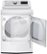 Alt View Zoom 12. LG - 7.3 Cu. Ft. Smart Electric Dryer with Sensor Dry - White.