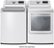Alt View Zoom 15. LG - 7.3 Cu. Ft. Smart Electric Dryer with Sensor Dry - White.