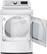 Alt View 12. LG - 7.3 Cu. Ft. Smart Gas Dryer with Sensor Dry - White.