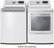 Alt View Zoom 15. LG - 7.3 Cu. Ft. Smart Gas Dryer with Sensor Dry - White.