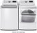 Alt View Zoom 17. LG - 7.3 Cu. Ft. Smart Gas Dryer with Sensor Dry - White.