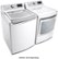 Alt View Zoom 19. LG - 7.3 Cu. Ft. Smart Gas Dryer with Sensor Dry - White.