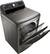 Alt View 13. LG - 7.3 Cu. Ft. Smart Gas Dryer with Sensor Dry - Graphite Steel.