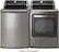 Alt View 15. LG - 7.3 Cu. Ft. Smart Gas Dryer with Sensor Dry - Graphite Steel.