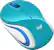 Alt View 12. Logitech - M187 Wireless Optical Mouse - Teal.