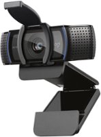 Logitech - C920s Pro 1080 Webcam with Privacy Shutter - Black - Front_Zoom