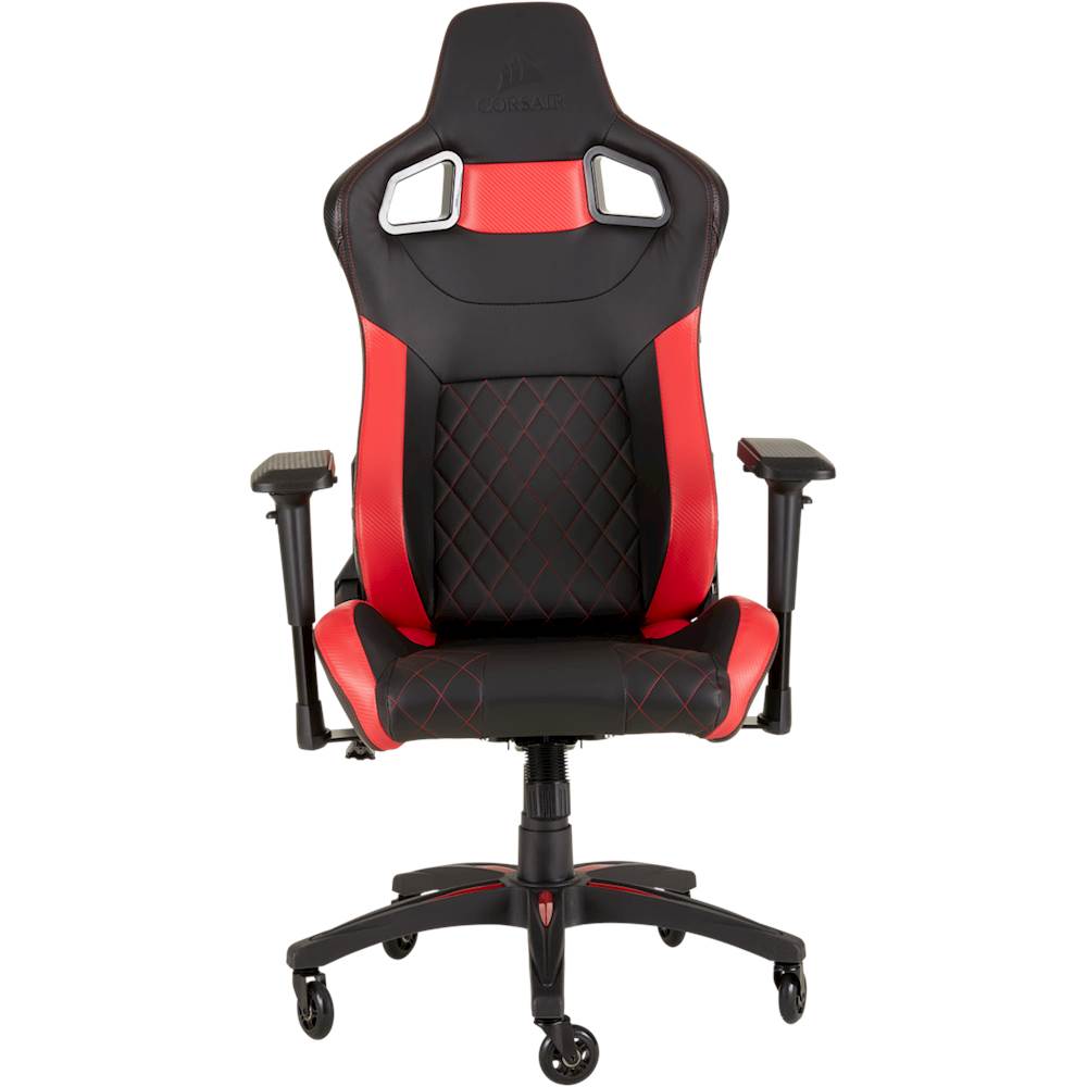 CORSAIR Gaming Chair Black/Red - Best Buy
