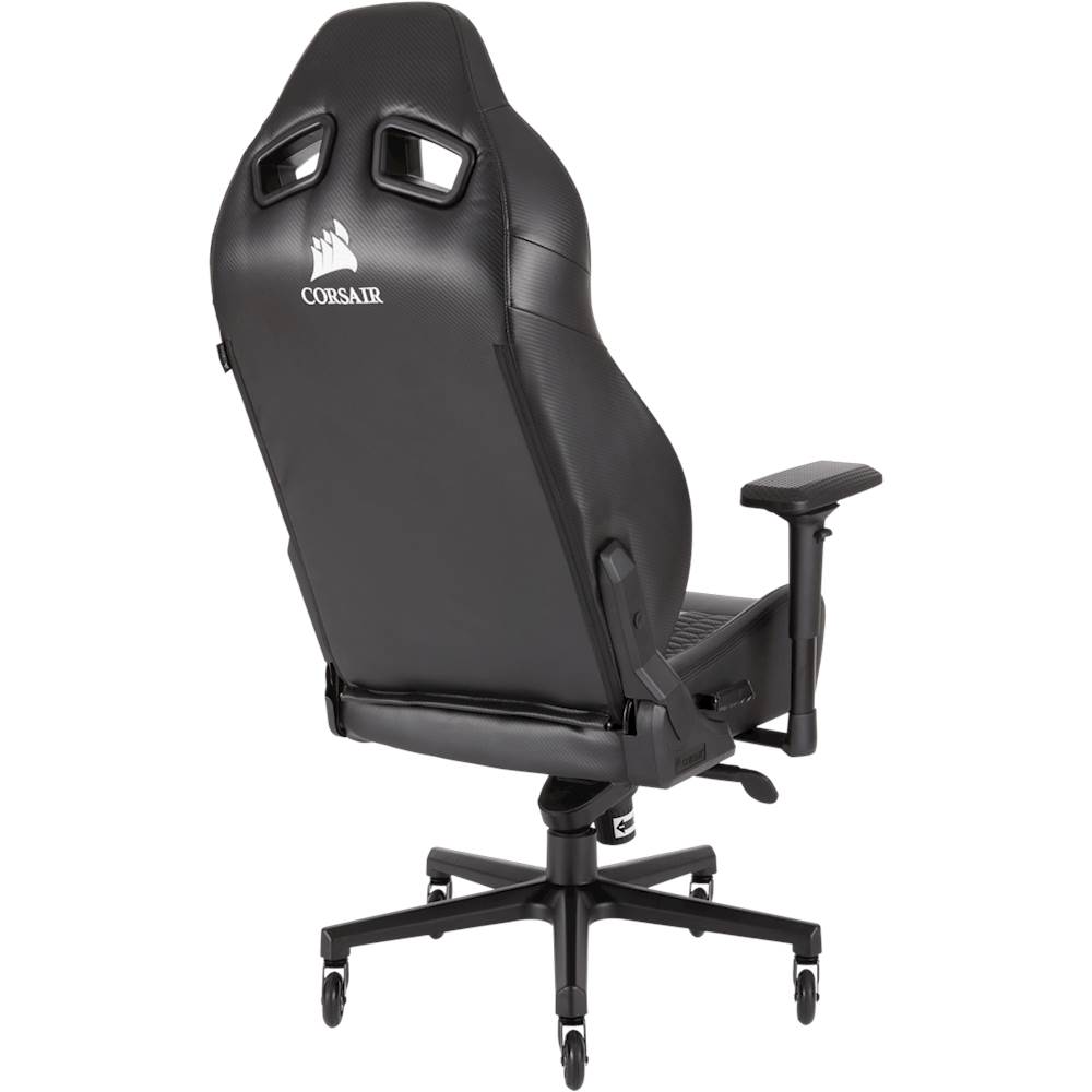 retfærdig Kent gør det fladt Best Buy: CORSAIR T2 ROAD WARRIOR Gaming Chair Black/Black CF-9010006-WW