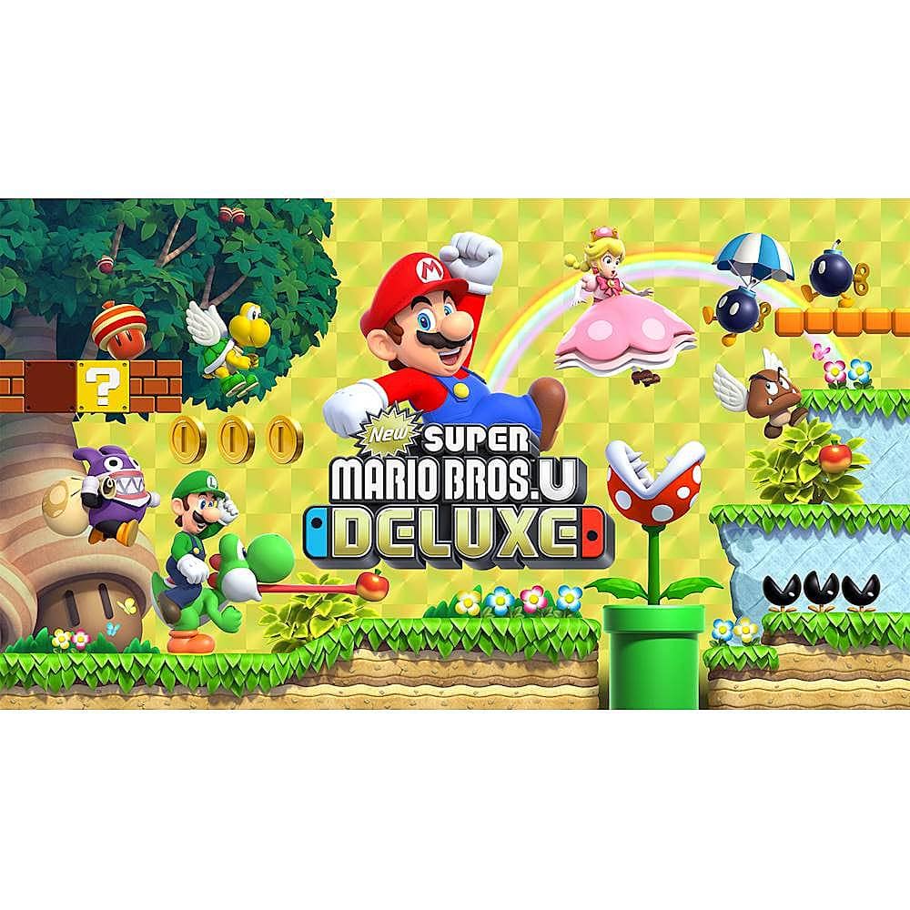 Front. Nintendo - New Super Mario Bros. U Deluxe.