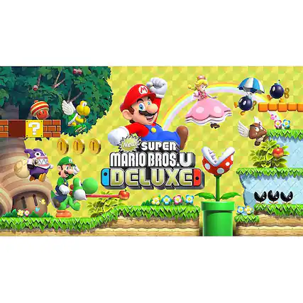 Front. Nintendo - New Super Mario Bros. U Deluxe. - E (Everyone)